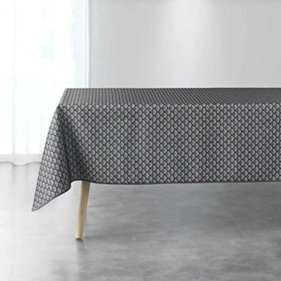 Imagen de Douceur d&#039;Intérieur Artchic Mantel Rectangular (150 x 240 cm), Color Gris