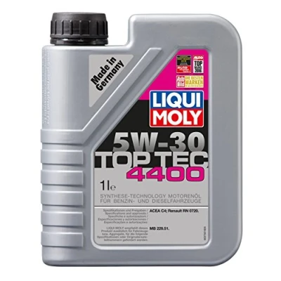 Imagen de Liqui Moly Top Tec 4400 5W 30 1L Aceite de motor 2319 MERCEDES BENZ: Clase C Berlina, E Vito Mixto, RENAULT: Trafic 3, MEGANE 2, CLIO 3