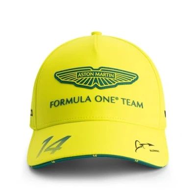 Imagen de Aston Martin F1 2025 Gorra del Equipo Fernando Alonso Lima Talla Única