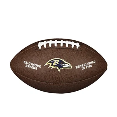Imagen de Wilson Pelota de fútbol americano, NFL TEAM LOGO, Tamaño oficial, Cuero mixto