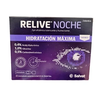 Imagen de RELIVE NOCHE 20 GEL MONODOSIS