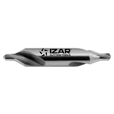 Imagen de Izar 40022 Broca Centrar Doble, HSS, Blanca, 1310, DIN 333 A, 2.50 mm Diámetro Corte, 6.30 Mango