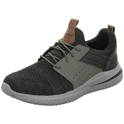 Imagen de Skechers DELSON3.0CICADA Zapatillas, Hombre, Talla: 40, Grau schwarz Zapatos