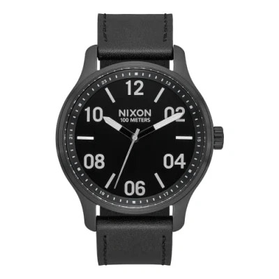 Imagen de Nixon Reloj Analógico para Hombre de Cuarzo con Correa en Cuero A1243 2998 00