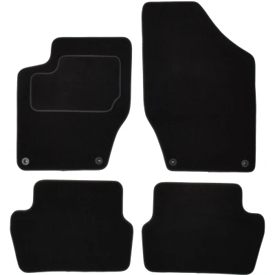Imagen de MAMMOOTH A041 PGT175 PRM 01 Juego de alfombrillas suelo textil delante y detrás 4 negro PEUGEOT: 308 I SW