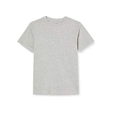 Imagen de Build Your Brand BY116 Kids Basic tee T Shirt, Heather Grey, 146 152 cm Men&#039;s