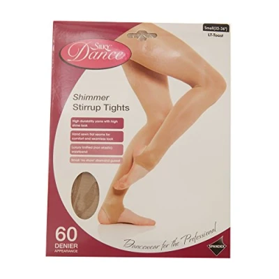 Imagen de Silky Medias para Bailarina Modelo Shimmer Strirup Mujer (S/Tostado)