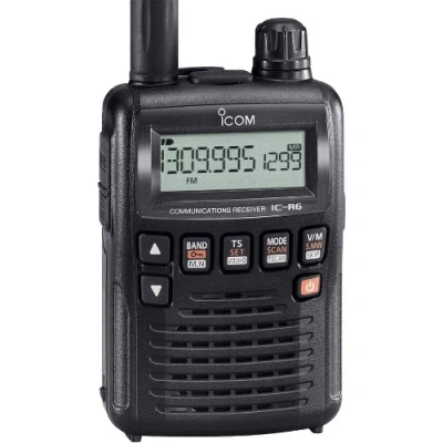 Imagen de ICOM IC R6 Escaner portátil de 100 1309.995 Mhz Banda continua.