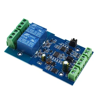 Imagen de Módulo de relé Modbus Rtu 2 vías, entrada y salida RS485/TTL Comunicación controlada Placa