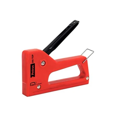 Imagen de PETRUS 66785 Clavadora modelo 260 Top para Grapas 530/4 6 8 mm colores rojo/negro