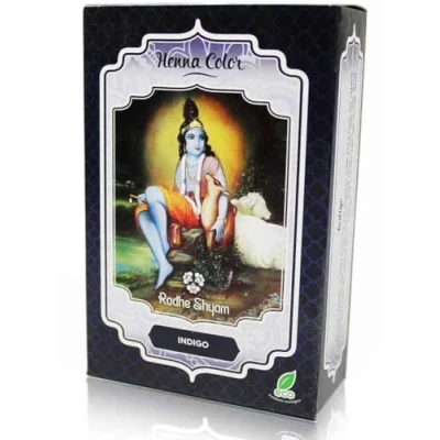 Imagen de Radhe Henna Indigo Polvo 100 Gr Shyam ml