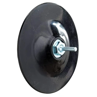 Imagen de WOLFPACK LINEA PROFESIONAL Plato Caucho Ø 125 mm. para Taladro