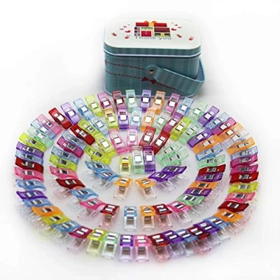 Imagen de (100 piezas) Clips para coser acolchados, manualidades, accesorios de costura/acolchado