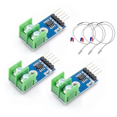 Imagen de sensor de temperatura MAX6675, tipo K, módulo MAX6675 compatible con Arduino y Raspberry Pi