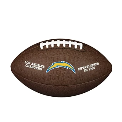 Imagen de Wilson Pelota de fútbol americano, NFL TEAM LOGO, Tamaño oficial, Cuero mixto