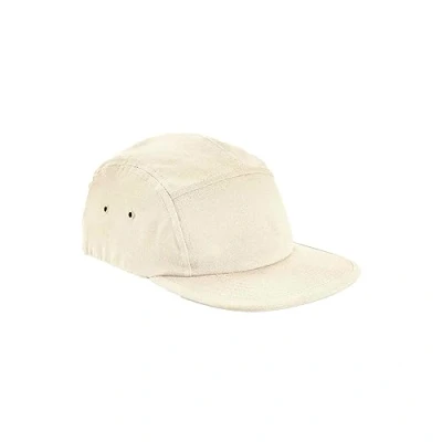 Imagen de Beechfield® Gorra de lona B654 con 5 paneles, natural, Talla única