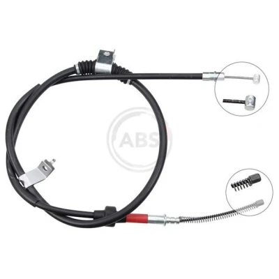 Imagen de A.B.S. K12085 Cable de Freno Mano 1596 Discos