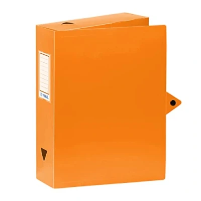 Imagen de Viquel Class Doc Caja para archivar (polipropileno, ancho 80 mm, color naranja