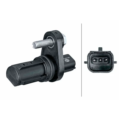 Imagen de HELLA 6PU 358 381 041 Sensor de Cigueñal 3polos Hall con junta tórica OPEL: Insignia A Sedán, Sports Tourer, SAAB: 9 5 Berlina