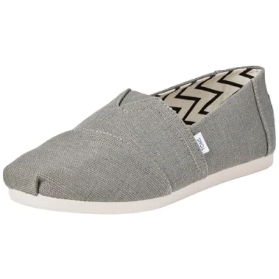 Imagen de TOMS Alpargata Classic Alpargatas, Hombre, Talla: 42.5, Grey Zapatos
