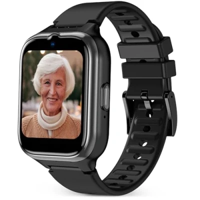 Imagen de SPC Smartee 4G Senior Reloj Inteligente para Mayores con Letras Grandes, botón SOS, GPS y perímetro de Seguridad, Llamadas/videollamadas, Ritmo cardíaco gestión smartwatch en App Smart Clan