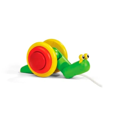 Imagen de PLAN TOYS 5108 Pull Along Snail