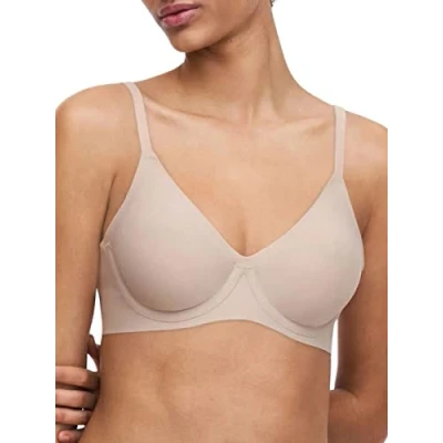 Imagen de Chantelle 13 k1. Elástico Suave Sujetador, Color Carne, 90F para Mujer