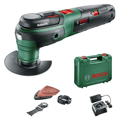 Imagen de Bosch 0603103001 Herramienta Multifuncional a Batería, 0 W, 12 V, Negro, Verde, Rojo