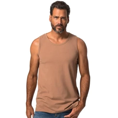Imagen de JP 1880 Camiseta sin Mangas, básica, hasta la Talla 10 XL marrón Claro XXL 705145322
