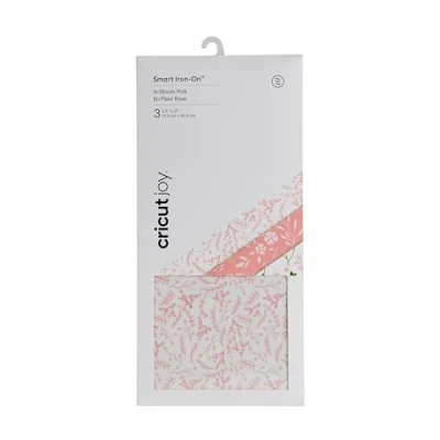 Imagen de Cricut Smart Iron On Patterned Sampler, In Bloom Pink, Vinilo, for Joy