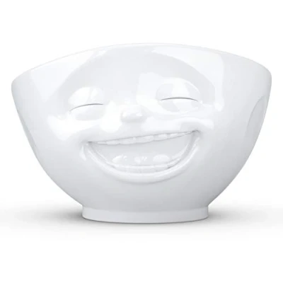 Imagen de Fifty Eight PRODUCTS Schale lachend weiß Cuenco, Porcelana, 12 x 10 cm, T010701