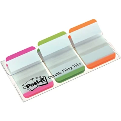 Imagen de Post It 686L PGO Pack de 3 index rígido, 25 x 38, multicolor