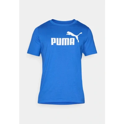 Imagen de Puma LOGO TEE Camiseta estampada, Hombre, Talla: XL, Mountain blue