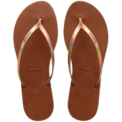 Imagen de Havaianas You Metallic, Sandalias Mujer, Rust, 35/36