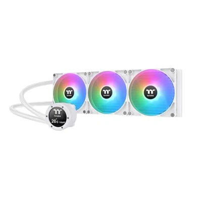 Imagen de TH420 V2 ARGB Sync CPU Liquid Cooler Snow Edition All In One