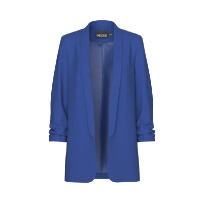 Imagen de PIECES Pcboss 3/4 Blazer Noos Blazer, Azul (Azul), M para Mujer