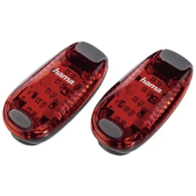 Imagen de Hama 106998 Linterna (Linterna de clip, Negro, Rojo, LED, CR2032, 55 mm, 28 mm)