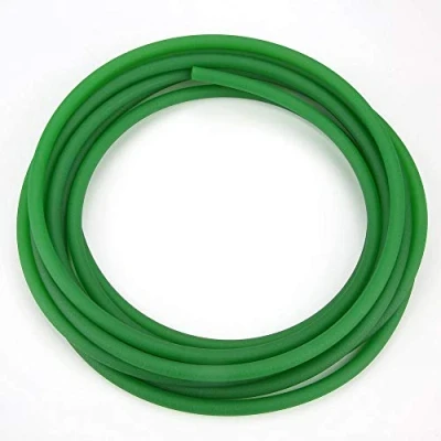 Imagen de Correa de Transmisión PU, Redonda Uretano Alto Rendimiento Walfront Superficie Rugosa Verde Poliuretano PU para Transmisión(8mm*5m)