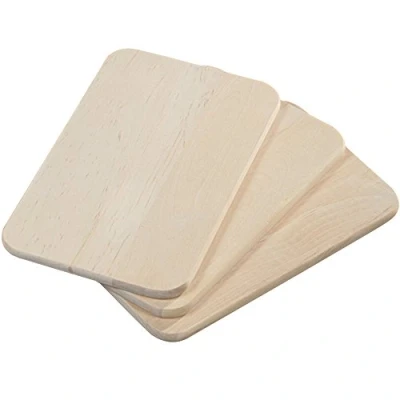 Imagen de Kesper 69003 tabla de desayuno madera 23 x 15 1 cm, Marrón, pack of 3