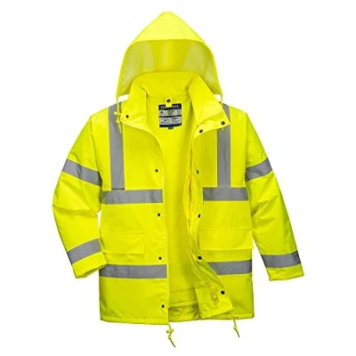Imagen de Portwest Parka 4 En 1 Traffic De Alta Visibilidad, Tamaño: 4XL, Color: Amarillo, S468YER4XL