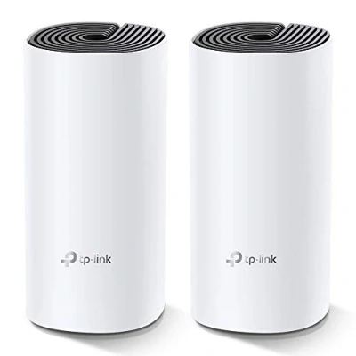 Imagen de Sistema Wi Fi Mesh TP Link Deco M4, Pack de 2, Doble Banda, Gigabit 10/100/1000, AC1200