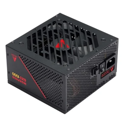 Imagen de ABYSM Gaming Fuente de Alimentación MORPHEO GX5 ATX 3.1 1000W 80 Plus Gold Full Modular con PCIe 5.1