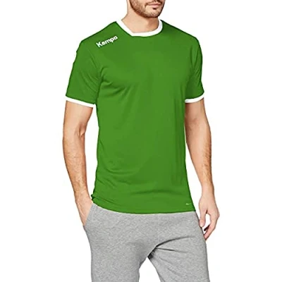 Imagen de Kempa Curve Camiseta De Juego Balonmano, Hombre, Verde/Blanco, 128