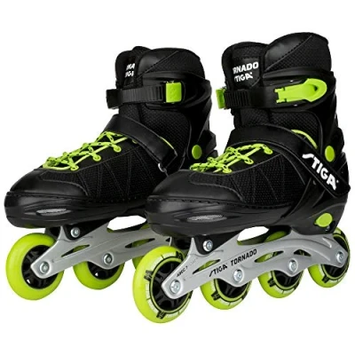 Imagen de STIGA Str Tornado Patines en línea, Niños, Negro, 38 41
