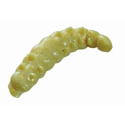Imagen de Berkley Señuelos Spinning Powerbait Honey Worms Garlic 1&#039;&#039; 2.5 cm 2.1 oz Yellow