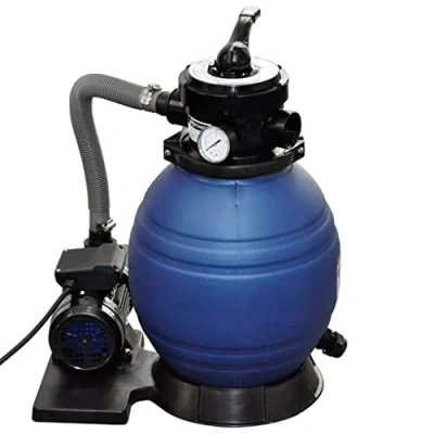Imagen de vidaXL Sistema de Filtración Arena Filtrante 11000 L Bomba Piscina Filtro Agua