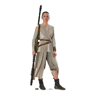 Imagen de Star CUTOUTS Rey Ltd SC827 Recortes Oficiales Wars Daisy Ridley (SW: TFA) Corte de cartón a tamaño Real, 188 x 77 cm, Normal