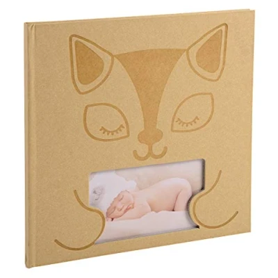 Imagen de Exacompta Ref. 14562E ZEPHIRE Álbum de fotos (30 páginas, 25 x cm), diseño gato, efecto bimaterial, 60