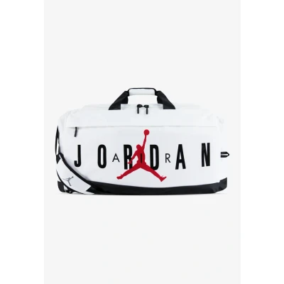 Imagen de Jordan JAM Velocity Duffle Unisex Bolsa de deporte, Talla: One Size, White