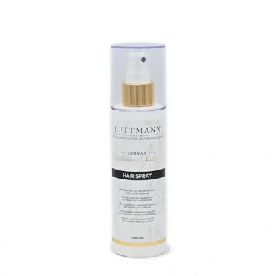 Imagen de LUTTMANN® Hair Spray natural &amp; Synthetic 200 ml Fijación perfecta y brillo para sistemas capilares, postizos, pelucas de cabello sintético humano